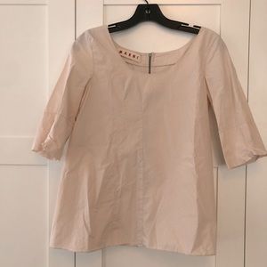 Marni Cotton Poplin Blouse